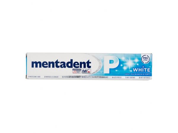 toothpaste mentadent P white ml.75